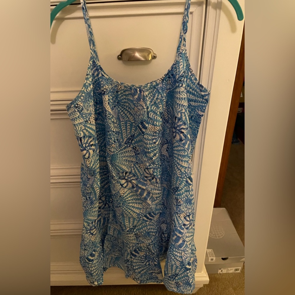 Lilly Pulitzer Blue and White Dress
